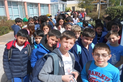 Μαθητές από την Εράσμειο Ελληνογερμανική Σχολή στο Μουσείο Μαραθωνίου Δρόμου