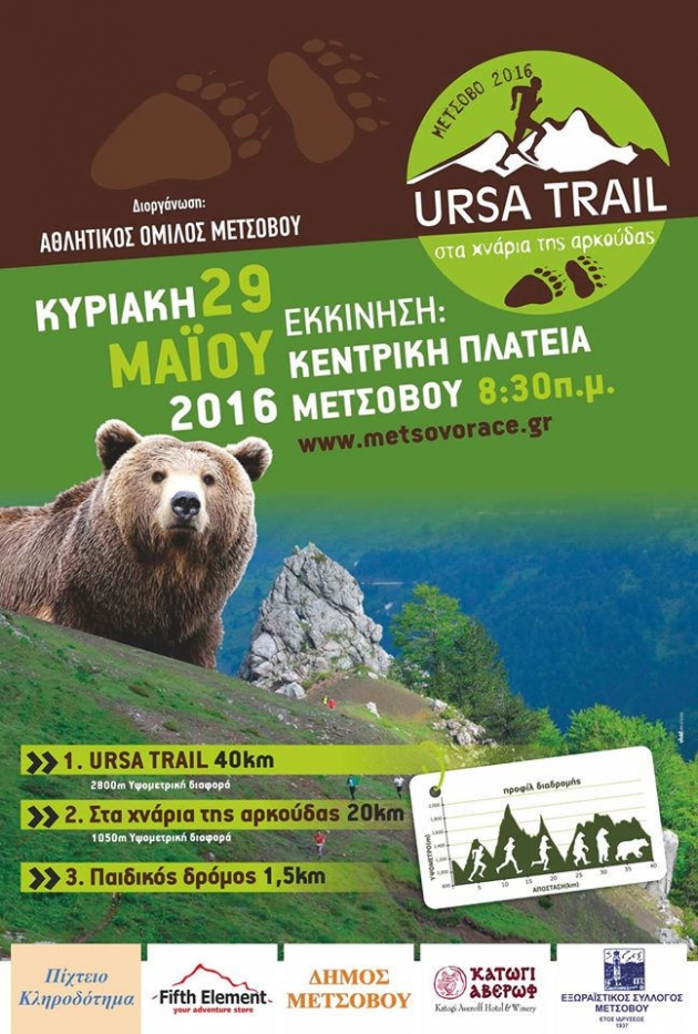 Ursa Trail - Στα χνάρια της Αρκούδας 2016