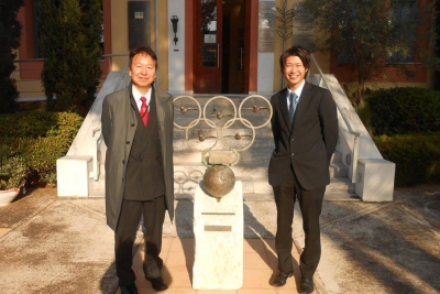 Ο νέος Πρέσβης της Ιαπωνίας στην Ελλάδα κος Yasuhiro Shimizu επισκέφτηκε το Μουσείο Μαραθωνίου Δρόμου