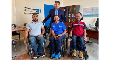 Ευχές του Συλλόγου Ελλήνων Παραολυμπιονικών στον υφυπουργού αθλητισμού, Λευτέρη Αυγενάκη και ευχαριστίες για την συνεργασία