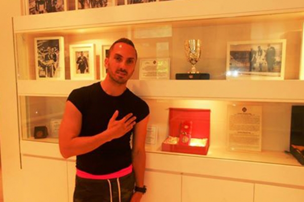 Ο Έλληνας Χρυσός Ολυμπιονίκης Ιωάννης Μελισσανίδης επισκέφτηκε το Μουσείο Μαραθωνίου Δρόμου