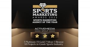 ActiveMedia Group - Τρίτη διάκριση ως Καλύτερο Sports Marketing Agency στα τελευταία 4 χρόνια του θεσμού