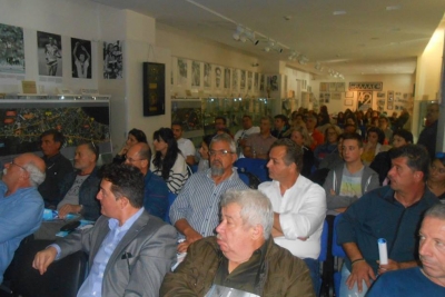 Μεγάλη η συγκέντρωση των εθελοντών του Αυθεντικού Μαραθωνίου της Αθήνας στο Μουσείο Μαραθωνίου Δρόμου