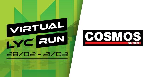 Τα καταστήματα Cosmos Sport χορηγός του Virtual Lyc Run