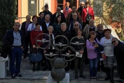 Επίσκεψης της διοργάνωσης &quot;Κίνηση Πολιτών Αλίμου&quot; στο Μουσείο Μαραθωνίου Δρόμου