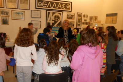 Το Μουσείο Μαραθωνίου Δρόμου επισκέφτηκαν μαθητές από το 3ο Δημοτικό Καματερού