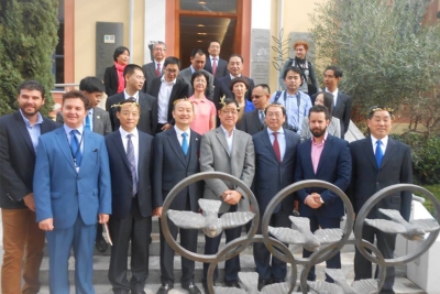 Κινέζοι Αξιωματούχοι από το 1ο Ιδρυτικό Συνέδριο του Hellenic - Chinese Cities Forum επισκέφτηκαν το Μουσείο Μαραθωνίου Δρόμου