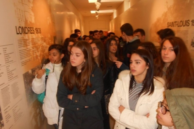 Μαθητές από το 7ο Λύκειο Καλλιθέας ξεναγήθηκαν στο Μουσείο Μαραθωνίου Δρόμου