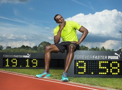 Usain Bolt is Forever Faster