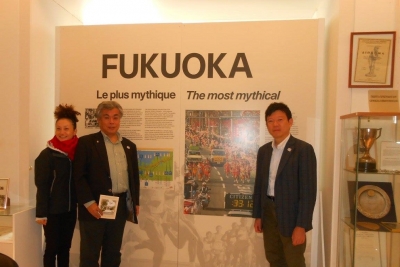 Ο Διευθύνων Σύμβουλος της Οργανωτικής Επιτροπής των Ολυμπιακών και Παραολυμπιακών αγώνων TOKYO 2020 κος Yukihiko Nunomura επισκέφτηκε το Μουσείο Μαραθωνίου